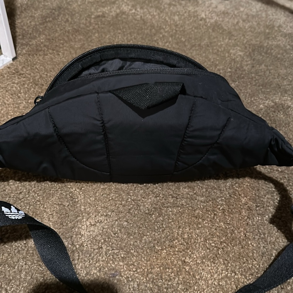 Adidas Black Waist Bag - Picture 4 of 7